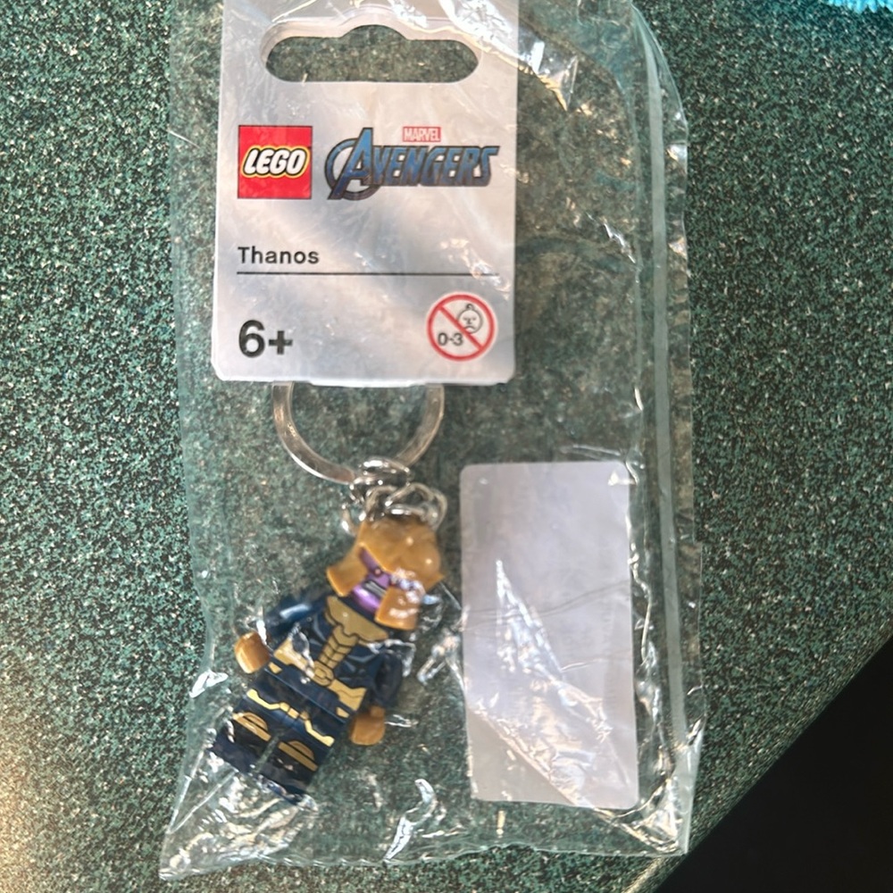Lego Marvel Thanos Keychain
